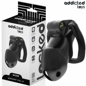ADDICTED TOYS LOCKED - GAIOLA PENIANA MINDNIGHT CELL, TAMANHO M