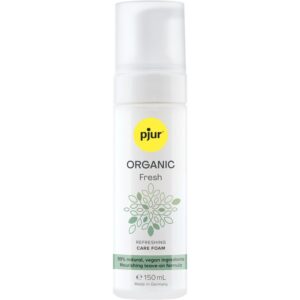 PJUR - ESPUMA REFRESCANTE ORGÂNICA FRESCANTE VEGANO SEM ENXÁGUE 150 ML