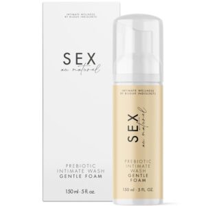 BIJOUX INDISCRETS - SEX AU NATUREL GEL ÍNTIMO PREBIÓTICO COM ESPUMA 150 ML