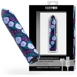 CUSTOM BULLETS - PERSONALIZADAS BALAS RECARREGÁVEIS PRIMAVERA 10 INTENSIDADES