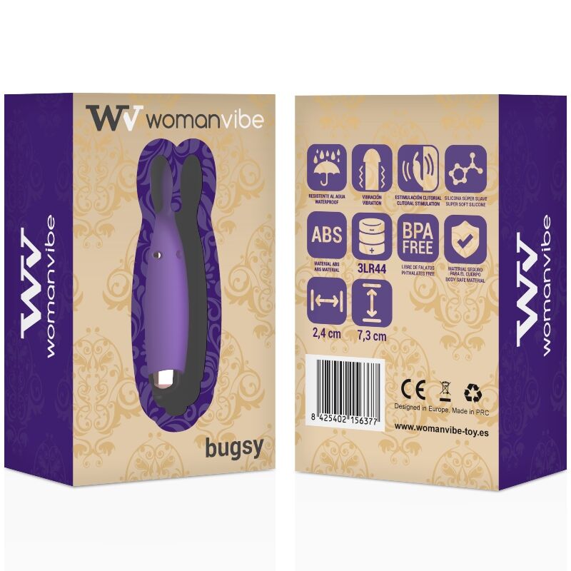 WOMANVIBE - ESTIMULADOR DE SILICONE BUGSY - Image 2
